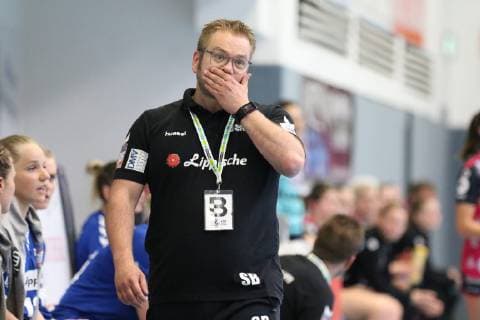 Steffen Birkner (Trainer HSG Blomberg-Lippe), HSG Blomberg-Lippe vs TuS Metzingen, Handball, 1. Frauen Bundesliga, 18.05.2019, HSG Blomberg-Lippe vs TuS Metzingen, 1. Bundesliga Frauen, 18.05.2019 Blomberg Copyright: xEIBNER JanxStrohdiekx EP_JSK