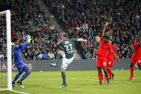 27 ROBERT BERIC (ASSE) - BUT FOOTBALL : Saint Etienne vs Nice - Ligue 1 Conforama - 18 05 2019 FEP Panoramic 