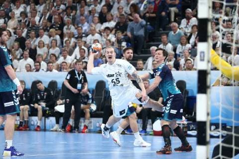 Lukas Nilsson (Kiel) HANDBALL : EHF Cup - Finale - THW Kiel vs Fuchse Berlin - 18 05 2019 KevinDomas Panoramic 