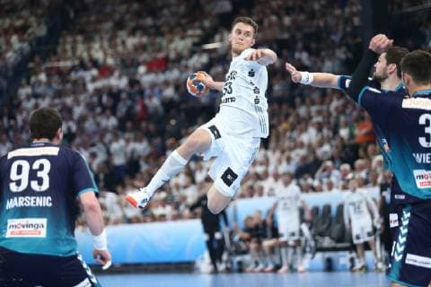 Nikola Bylik (Kiel) HANDBALL : EHF Cup - Finale - THW Kiel vs Fuchse Berlin - 18 05 2019 KevinDomas Panoramic 