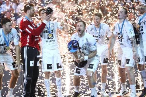 Steffen Weinhold (Kiel) HANDBALL : EHF Cup - Finale - THW Kiel vs Fuchse Berlin - 18 05 2019 KevinDomas Panoramic 