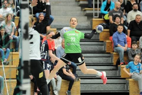 Kirsten Schindler (HSG Gedern Nidda 22) SG H2Ku Herrenberg, Handball, Ligaspiel, 18.05.2019, Foto:TBaur Eibner SG H2Ku Herrenberg Kuties vs. SG 09 Kirchhof Herrenberg Copyright: xToBaurx EibnerxPressefotox EP_TB