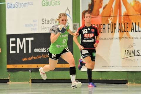 Sabine Eisenacher (HSG Gedern Nidda 17) SG H2Ku Herrenberg, Handball, Ligaspiel, 18.05.2019, Foto:TBaur Eibner SG H2Ku Herrenberg Kuties vs. SG 09 Kirchhof Herrenberg Copyright: xToBaurx EibnerxPressefotox EP_TB