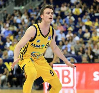 GER, ALBA ERLIN vs. Ulm 18.05.2019, Mercedes Benz Arena, Berlin, GER, ALBA ERLIN vs. Ulm, im Bild Jonas Mattisseck (ALBA Berlin 9)