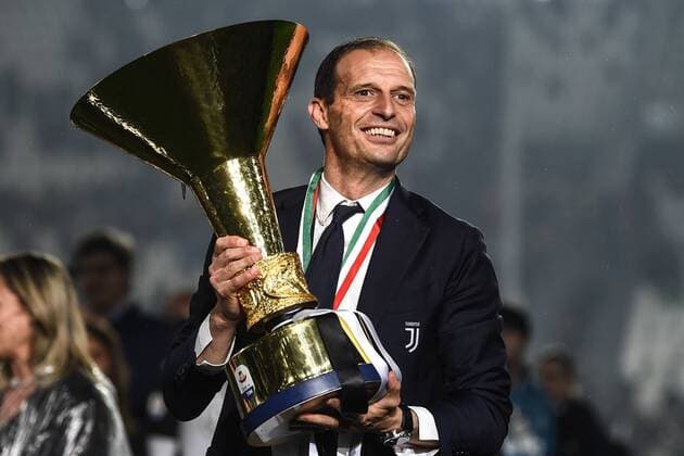 Mg Torino 19 05 2019 - campionato di calcio serie A Juventus-Atalanta foto Matteo Gribaudi Image nella foto: Massimiliano Allegri 