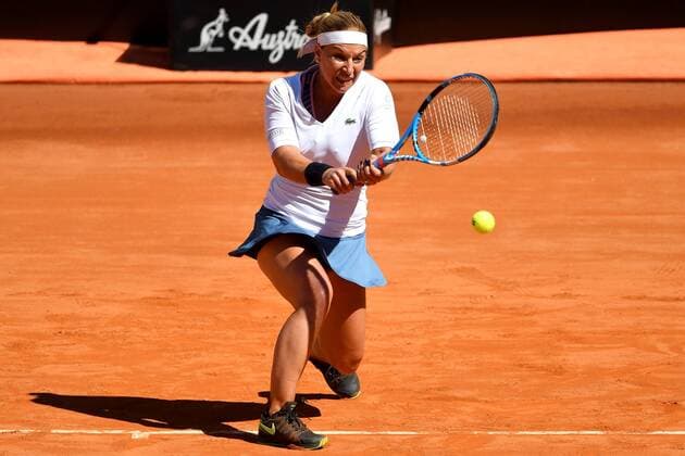 Dominika Cibulkova of Slovakia in action during the match lost against Naomi Osaka of Japan Roma 16 05 2019 Foro Italico Internazionali BNL D Italia Italian Open Photo Andrea Staccioli Insidefoto stacciolixbaldassarre