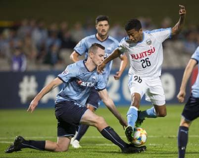 AFC CHAMPIONS LEAGUE SYDNEY FC FRONTALE, Maguinho of Kawasaki Frontale during the Group H, AFC Champions League match between the Sydney FC and the Kawasaki Frontale at Netstrata Jubilee Stadium in Sydney, Tuesday, May 21, 2019. ( NO ARCHIVING, EDITORIAL USE ONLY, NO USE IN BOOKS WITHOUT CONSENT SYDNEY NSW AUSTRALIA  Copyright: xCRAIGxGOLDINGx 20190521001400556280