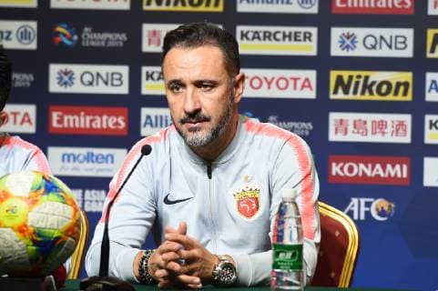 SHANGHAI, CHINA - MAY 21: Shanghai SIPG head coach Vitor Pereira attends a press conference, PK, Pressekonferenz after the AFC Champions League Group H match between Shanghai SIPG and Ulsan Hyundai at Shanghai Stadium on May 21, 2019 in Shanghai, China.  Copyright: xVCGx CFP111217609405 