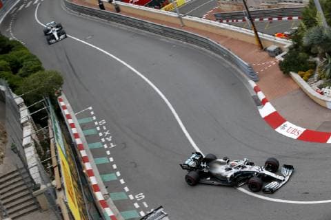 Motorsports: FIA Formula One World Championship, WM, Weltmeisterschaft 2019, Grand Prix of Monaco, 44 Lewis Hamilton (GBR, Mercedes AMG Petronas Motorsport), Monte Carlo Monaco
