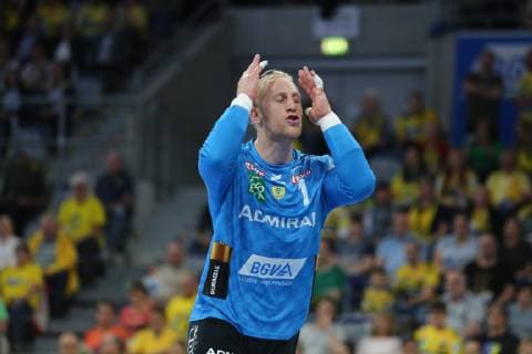 Mikael Appelgren (Loewen) beim Spiel Rhein Neckar Loewen vs. Frisch Auf Goeppingen in der 1. Handball Bundesliga am 23.05.2019, Rhein Neckar Loewen vs. Frisch auf Goeppingen, Handball, 1. Handball Bundesliga, 23.05.2019 Mannheim Copyright: xEIBNER MichaelxBermelx EP_eer