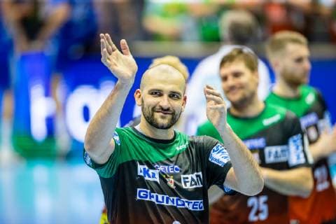 Zeljko Musa 2 (SC Magdeburg) waehrend der Saison 2018-2019 in der 1. Handball Bundesliga (Herren) zwischen SC Magdeburg und VfL Gummersbach in der GETEC Arena am 23. May 2019 in Magdeburg, Sachsen Anhalt (Saxony Anhalt), Deutschland (Germany)