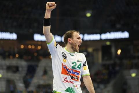 Marcel Schiller (Goeppingen) beim Spiel Rhein Neckar Loewen vs. Frisch Auf Goeppingen in der 1. Handball Bundesliga am 23.05.2019, Rhein Neckar Loewen vs. Frisch auf Goeppingen, Handball, 1. Handball Bundesliga, 23.05.2019 Mannheim Copyright: xEIBNER MichaelxBermelx EP_eer