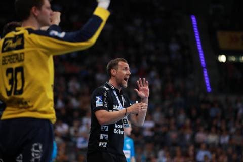 Trainer Maik Machulla (SG Flensburg - Handewitt) TVB 1898 Stuttgart - SG Flensburg - Handewitt, DKB 1. Handball Bundesliga am 23. 05. 2019 Stuttgart Copyright: xEIBNER Benjamin_Laux EP_BLU