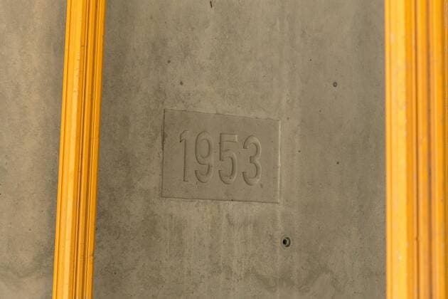 Fußball, Stadiongeschichte SG Dynamo Dresden Baustelle des zukünftigen Trainingszentrums im Sportpark Ostra. Hier: der zukünftiger Presseraum im Funktionsgebäude. 23.05.2019, Fussball, GER, 2. Bundesliga, Sportpark Ostra, Trainingszentrum SG Dynamo Dresden
