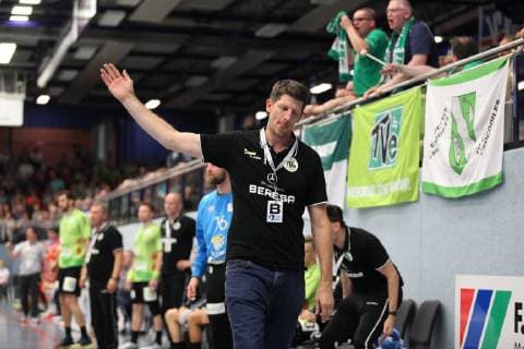 Daniel Kubes (Trainer TV Emsdetten), TV Emsdetten vs HBW Balingen-Weilstetten, Handball, 2. Bundesliga, 24.05.2019, TV Emsdetten vs HBW Balingen-Weilstetten, Handball, 2. Bundesliga, 24.05.2019 Emsdetten Copyright: xEIBNER JanxStrohdiekx EP_JSK