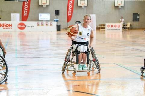 Nations Cup Cologne: Deutschland vs. Kanada, 24.05.2019 Laura Fuerst (Team Deutschland 9), Nations Cup Cologne: Deutschland vs. Kanada am 24.05.2019 im Sporthalle Bergischer Ring, Koeln (Nordrhein-Westfalen)