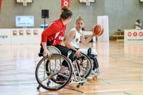 Nations Cup Cologne: Deutschland vs. Kanada, 24.05.2019 Laura Fuerst (Team Deutschland 9), Nations Cup Cologne: Deutschland vs. Kanada am 24.05.2019 im Sporthalle Bergischer Ring, Koeln (Nordrhein-Westfalen)