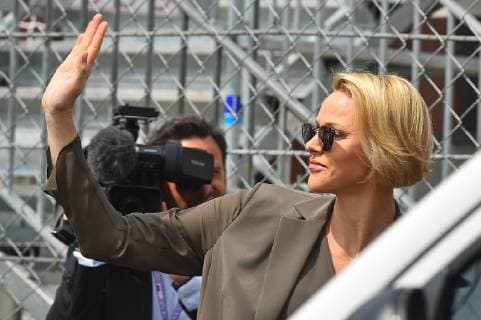 25.05.2019, xekx, Formel 1 FIA, 2019 Monaco Grand Prix - Qualifying emspor, v.l. Charlene von Monaco beim Formel 1 Grand Prix in Monaco (DFL DFB REGULATIONS PROHIBIT ANY USE OF PHOTOGRAPHS as IMAGE SEQUENCES and or QUASI-VIDEO) Monte Carlo