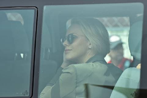 25.05.2019, xekx, Formel 1 FIA, 2019 Monaco Grand Prix - Qualifying emspor, v.l. Charlene von Monaco beim Formel 1 Grand Prix in Monaco (DFL DFB REGULATIONS PROHIBIT ANY USE OF PHOTOGRAPHS as IMAGE SEQUENCES and or QUASI-VIDEO) Monte Carlo