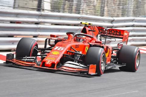 25.05.2019, xekx, Formel 1 FIA, 2019 Monaco Grand Prix - Qualifying emspor, v.l. Charles Leclerc (Ferrari) (DFL DFB REGULATIONS PROHIBIT ANY USE OF PHOTOGRAPHS as IMAGE SEQUENCES and or QUASI-VIDEO) Monte Carlo
