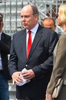 25.05.2019, xekx, Formel 1 FIA, 2019 Monaco Grand Prix - Qualifying emspor, v.l. Albert II., Prinz von Monaco beim Formel 1 Grand Prix in Monaco (DFL DFB REGULATIONS PROHIBIT ANY USE OF PHOTOGRAPHS as IMAGE SEQUENCES and or QUASI-VIDEO) Monte Carlo