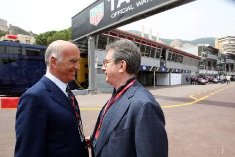 Photo4 LaPresse 25 05 2019 Monte Carlo, Monaco Grand Prix Formula One Monaco 2019 In the pic: Dr. Angelo Sticchi Damiani (ITA) Aci Csai President and Louis Carey Camilleri, CEO of Ferrari  Copyright: xPhoto4 LaPressex