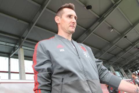 Trainer Miro Klose (FC Bayern BJ) Fussball FC Bayern Campus B-Junioren Bundesliga 25.05.2019 FC Bayern (BJ) - FC Ingolstadt 04 (BJ) *** Coach Miro Klose FC Bayern BJ Football FC Bayern Campus B Juniors Bundesliga 25 05 2019 FC Bayern BJ FC Ingolstadt 04 BJ
