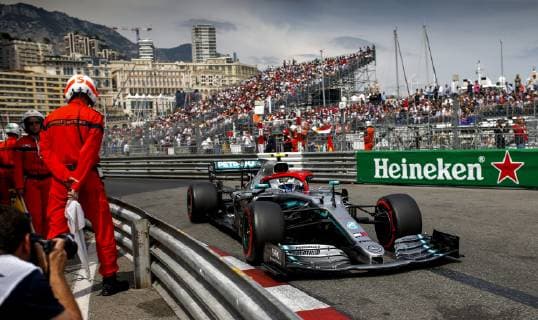 Motorsports: FIA Formula One World Championship, WM, Weltmeisterschaft 2019, Grand Prix of Monaco, 77 Valtteri Bottas (FIN, Mercedes AMG Petronas Motorsport), Monte Carlo Monaco