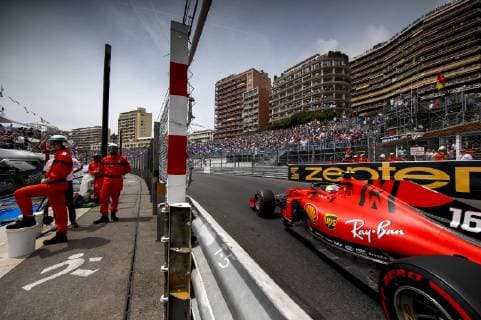 Motorsports: FIA Formula One World Championship, WM, Weltmeisterschaft 2019, Grand Prix of Monaco, 16 Charles Leclerc (MCO, Scuderia Ferrari Mission Winnow), Monte Carlo Monaco