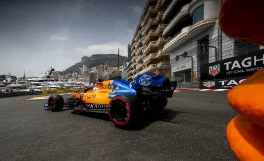 Motorsports: FIA Formula One World Championship, WM, Weltmeisterschaft 2019, Grand Prix of Monaco, 4 Lando Norris (GBR, McLaren F1 Team), Monte Carlo Monaco