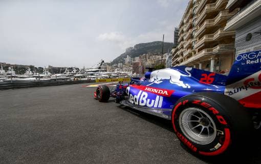 Motorsports: FIA Formula One World Championship, WM, Weltmeisterschaft 2019, Grand Prix of Monaco, 26 Daniil Kvyat (RUS, Red Bull Toro Rosso Honda), Monte Carlo Monaco