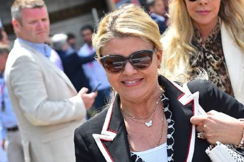26.05.2019, xekx, Formel 1 FIA, 2019 Monaco Grand Prix - Rennen emspor, v.l. Corinna Schumacher, Mutter von Mick Schumacher, Ehefrau von Michael Schumacher (DFL DFB REGULATIONS PROHIBIT ANY USE OF PHOTOGRAPHS as IMAGE SEQUENCES and or QUASI-VIDEO) Monte Carlo