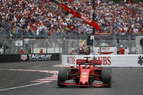 Motorsports: FIA Formula One World Championship, WM, Weltmeisterschaft 2019, Grand Prix of Monaco, 5 Sebastian Vettel (GER, Scuderia Ferrari Mission Winnow), Monte Carlo Monaco