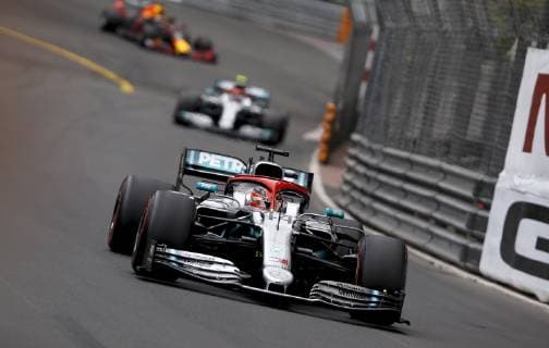 Motorsports: FIA Formula One World Championship, WM, Weltmeisterschaft 2019, Grand Prix of Monaco, 44 Lewis Hamilton (GBR, Mercedes AMG Petronas Motorsport), Monte Carlo Monaco
