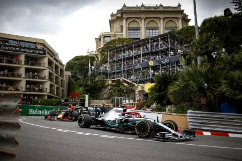 Motorsports: FIA Formula One World Championship, WM, Weltmeisterschaft 2019, Grand Prix of Monaco, 44 Lewis Hamilton (GBR, Mercedes AMG Petronas Motorsport), Monte Carlo Monaco