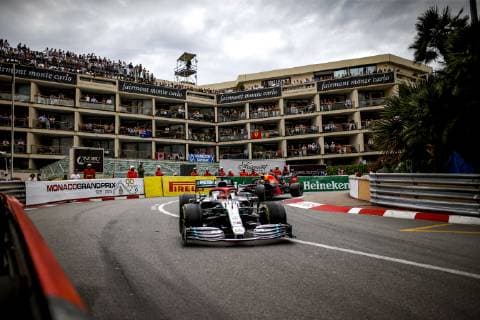 Motorsports: FIA Formula One World Championship, WM, Weltmeisterschaft 2019, Grand Prix of Monaco, 44 Lewis Hamilton (GBR, Mercedes AMG Petronas Motorsport), Monte Carlo Monaco