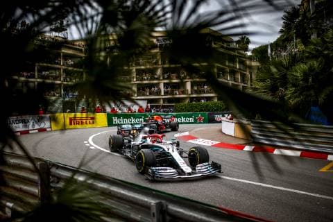Motorsports: FIA Formula One World Championship, WM, Weltmeisterschaft 2019, Grand Prix of Monaco, 44 Lewis Hamilton (GBR, Mercedes AMG Petronas Motorsport), Monte Carlo Monaco