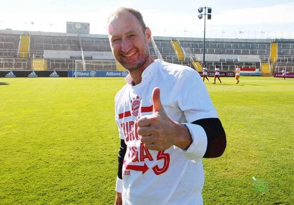 Campus Leiter Jochen Sauer Fussball Aufstiegsrückspiel: Grünwalderstadion 26.05.2019 FC Bayern II - VfL Wolfsburg II