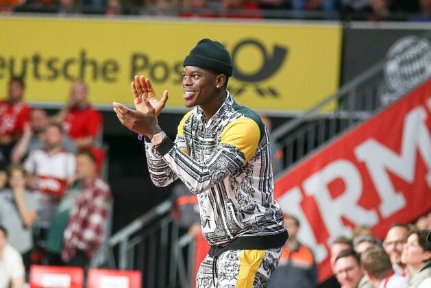 Dennis Schroeder, deutscher Nationalspieler und spielt bei Oklahoma City Thunder in der NBA, Basketball Herren, USA FC Bayern Basketball vs. Basketball Loewen Braunschweig, Basketball, BBL, Playoffs, Viertelfinale 26.05.2019 Muenchen Bayern Deutschland