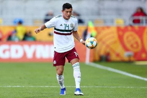 2019.05.29 Gdynia Pilka nozna Mistrzostwa Swiata FIFA U-20 Polska 2019 Ekwador - Meksyk N z Oswaldo Jesus Leon Montoya Foto Piotr Matusewicz PressFocus 2019.05.29 Gdynia Football FIFA U-20 World Cup Poland 2019 Ecuador - Mexico Oswaldo Jesus Leon Montoya Credit: Piotr Matusewicz PressFocus NEWSPIX.PL --- Newspix.pl  20190529_PF_PM017