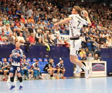 Magnus Landin Jacobsen (THW Kiel 7) frei vorm Tor, TBV Lemgo Lippe vs THW Kiel, Handball, 1. Bundesliga, 29.05.2019, TBV Lemgo Lippe vs THW Kiel, Handball, 1. Bundesliga, 29.05.2019 Lemgo Copyright: xEibner-Pressefotox xJanxStrohdiex EP_JSK