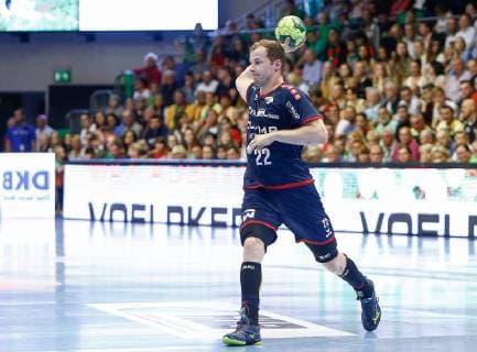 29.05.2019, xtgx, Handball DKB Bundesliga, SC Magdeburg - SG Bietigheim emspor, v.l. Jonas Link (Bietigheim) GETEC Arena