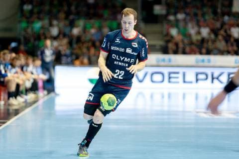 Jonas Link (Nr. 22 SG BBM Bietigheim) SC Magdeburg vs SG BBM Bietigheim SC Magdeburg vs SG BBM Bietigheim, Handball, DKB Handball Bundesliga, Saison 2018 2019, 29.05.2019 Magdeburg Copyright: xDanielxReinelt xEibner-Pressefotox EP_drt