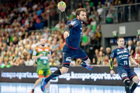Christian Schaefer (Nr. 11 SG BBM Bietigheim) SC Magdeburg vs SG BBM Bietigheim SC Magdeburg vs SG BBM Bietigheim, Handball, DKB Handball Bundesliga, Saison 2018 2019, 29.05.2019 Magdeburg Copyright: xDanielxReinelt xEibner-Pressefotox EP_drt