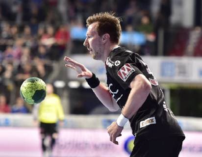 29.05.2019 - Handball - 1. Bundesliga DKB HBL - Saison 2018 2019 - 33. Spieltag: HC Erlangen Metropolregion Nürnberg HCE - MT Melsungen - OGo - Nikolai Link (33, HC Erlangen HCE )