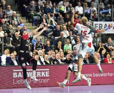 29.05.2019 - Handball - 1. Bundesliga DKB HBL - Saison 2018 2019 - 33. Spieltag: HC Erlangen Metropolregion Nürnberg HCE - MT Melsungen - OGo - Florian von Gruchalla (36, HC Erlangen HCE )