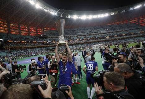 Baku 2019. UEFA Europa League Final 2019 .Oliver Giroud (Chelsea) 