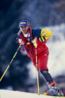 Ski Alpin Weltcup 1993 1994 Kitzbuehel: TOMBA (ITA) Ski Alpin Weltcup 1993 1994 Kitzbuehel Slalom 16.01.1994 Alberto TOMBA (Italien) Kitzbuehel Oesterreich *** Alpine Skiing World Cup 1993 1994 Kitzbuehel TOMBA ITA Alpine Skiing World Cup 1993 1994 Kitzbuehel Slalom 16 01 1994 Alberto TOMBA Italy Kitzbuehel Austria 