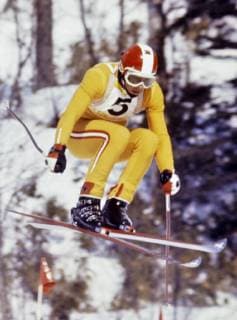 Ski Alpin Olympische Spiele Sapporo 1972: MESSNER (AUT) Olympische Winterspiele Sapporo 1972 Abfahrt Herren 07.02.1972 Heinrich MESSNER (Oesterreich) Sapporo Japan *** Alpine skiing Olympic Games Sapporo 1972 MESSNER AUT Olympic Winter Games Sapporo 1972 Downhill men 07 02 1972 Heinrich MESSNER Austria Sapporo Japan 