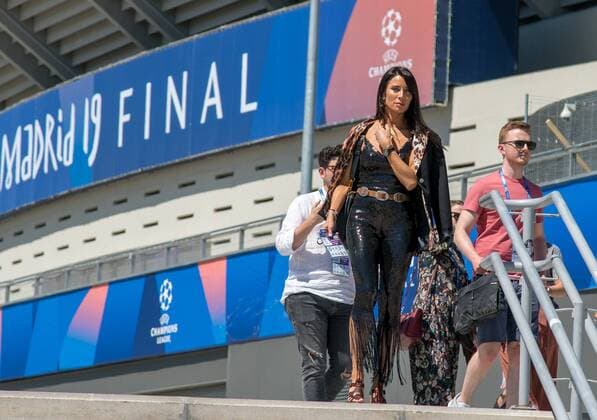 Pilar Rubio Fernandez (wife of Real Madrid player Sergio Ramos) - Champions League Final build up ahead of the FINAL match between Tottenham Hotspur & Liverpool on 30 May 2019 at Metropolitano Stadium (Stadium Metropolitano), Av. de Luis Aragones, 4, 28022 Madrid, Spain on 30 May 2019. Copyright: xAndyxRowlandx PMI-2853-0022